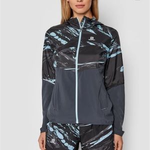 SALOMON Agile Full Zipper Running Jacket